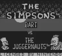 Image n° 4 - screenshots  : Simpsons, The - Bart vs the Juggernauts